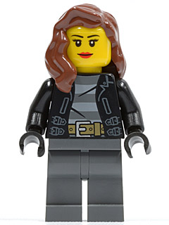 Минифигурка Lego Police - City Bandit Female cty0451