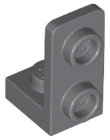 Bracket 1 x 1 - 1 x 2 Inverted, 73825 Dark Bluish Gray U