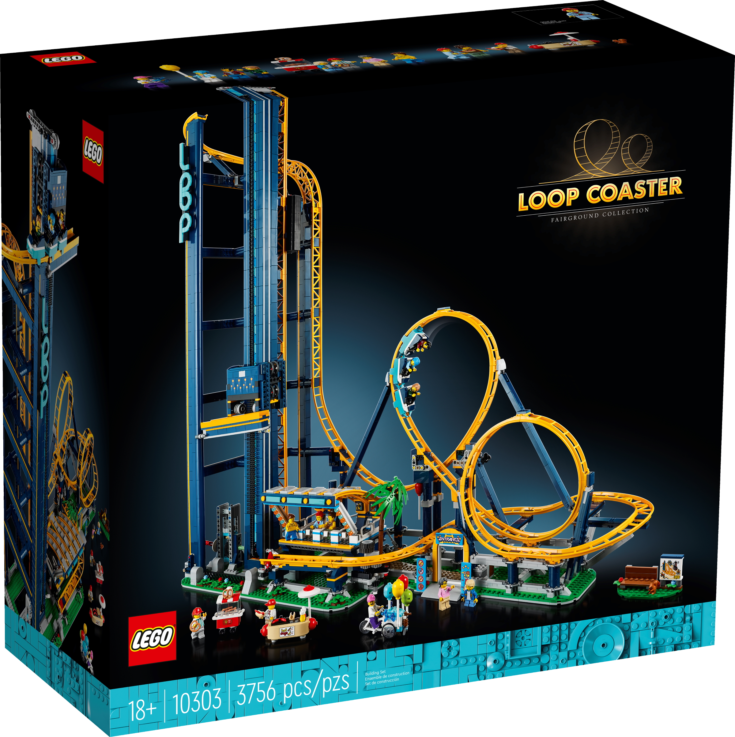 Конструктор LEGO Creator 10303 Американские горки: Петля УЦЕНКА (Плохая  коробка) в магазине Shop-device