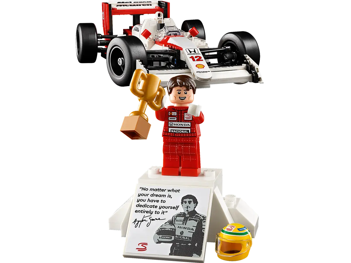 Конструктор LEGO Icons 10330 McLaren F1 MP4/4 и Айртон Сенна в магазине  Shop-device