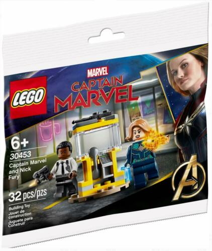 Конструктор LEGO Super Heroes 30453 Captain Marvel and Nick Fury