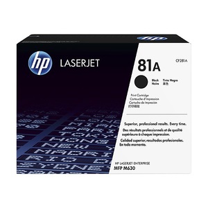 Картридж HP 81A Black черный HP LaserJet Enterprise M630Z, M630DN, M630F, M630H оригинальный CF281A