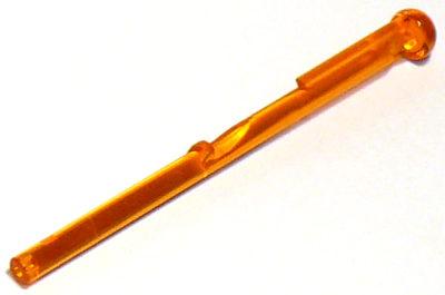 Projectile Arrow, Bar 8L with Round End (Spring Shooter Dart), 15303 Trans-Orange U