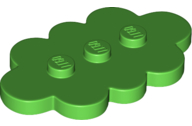 Tile, Modified 3 x 5 Cloud, 35470 Bright Green U