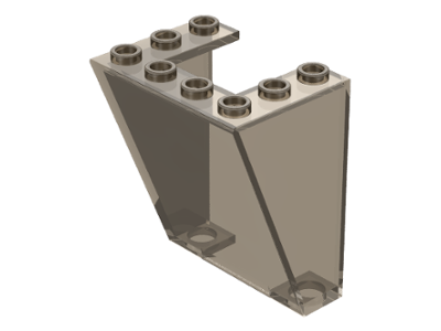 Windscreen 3 x 4 x 4 Inverted, 4872 Trans-Brown U