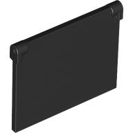 Glass for Window 1 x 4 x 3 - Opening, 60603 Black N
