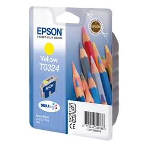 Картридж Epson T0324 Yellow C13T03244010