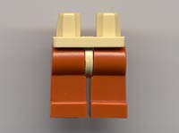 Hips and Dark Orange Legs, 970c68 Tan U