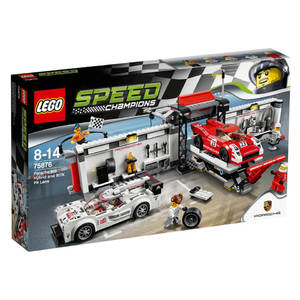 LEGO Speed Champions 75876 Пит-лейн Порше 919 Гибрид и Порше 917K