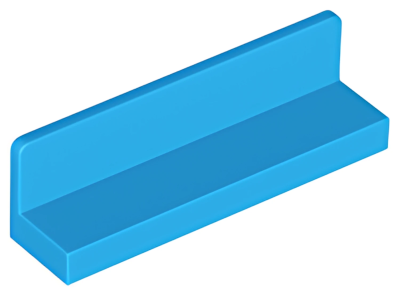 Деталь LEGO  Lego Panel 1 x 4 x 1 30413 (15207, 35255, 43337) Dark Azure U