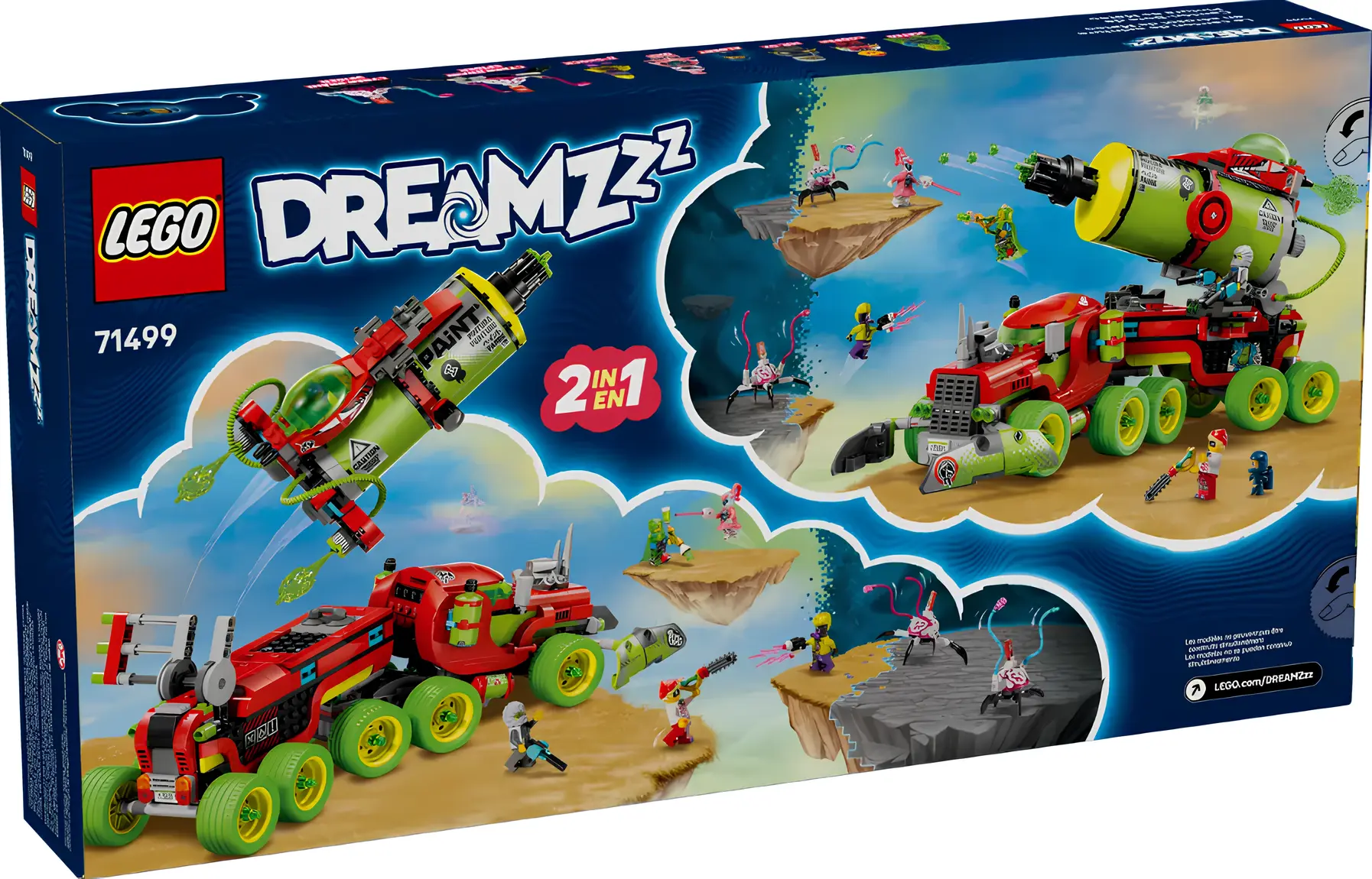 Конструктор LEGO Dreamzzz 71499 Грузовик для распыления краски