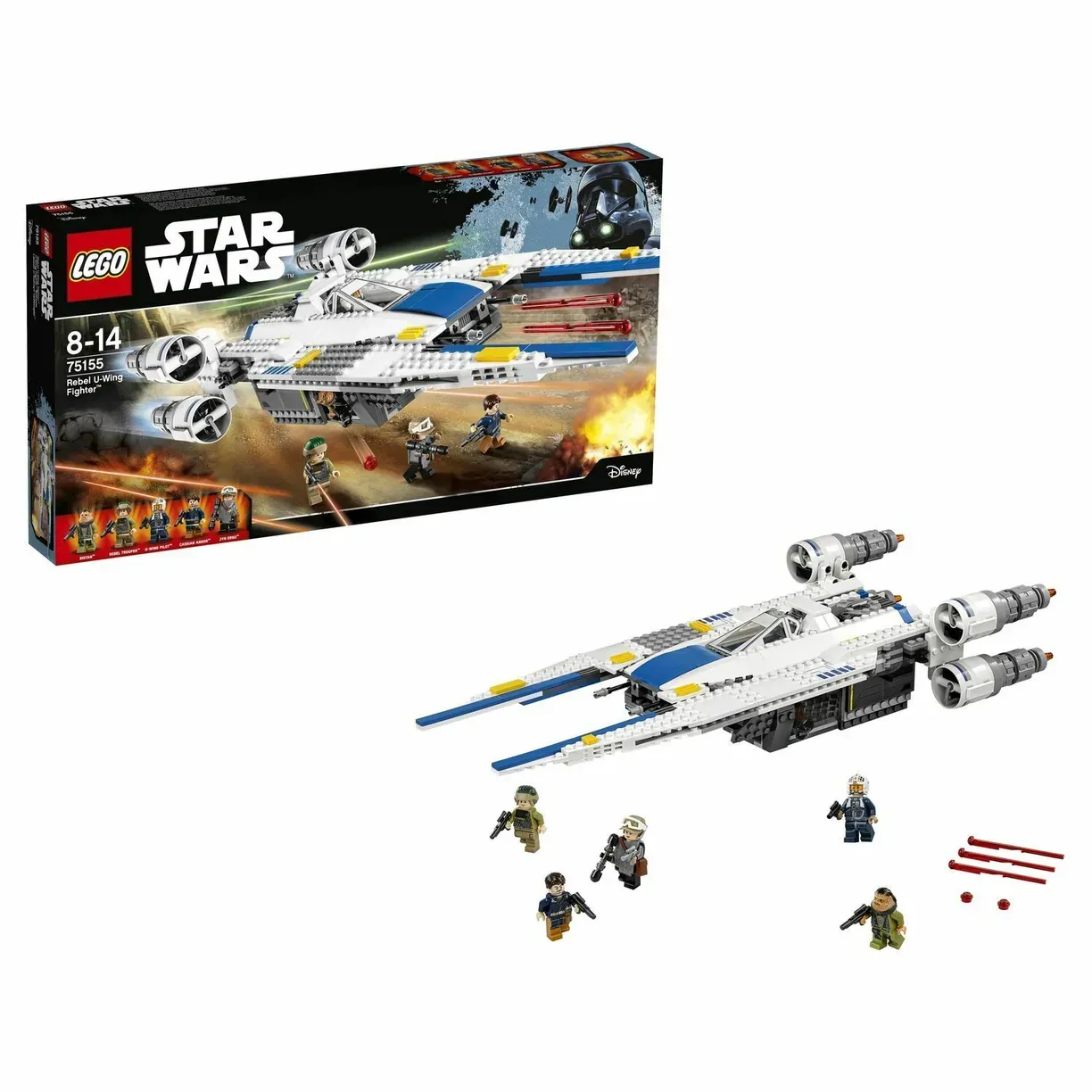 ひな Конструктор LEGO Star Wars 75155 Истребитель повстанцев в магазине
