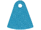 Mini Doll, Cape Cloth, Friends, Tapered with Curved Bottom and Small Top Hole, 28907
