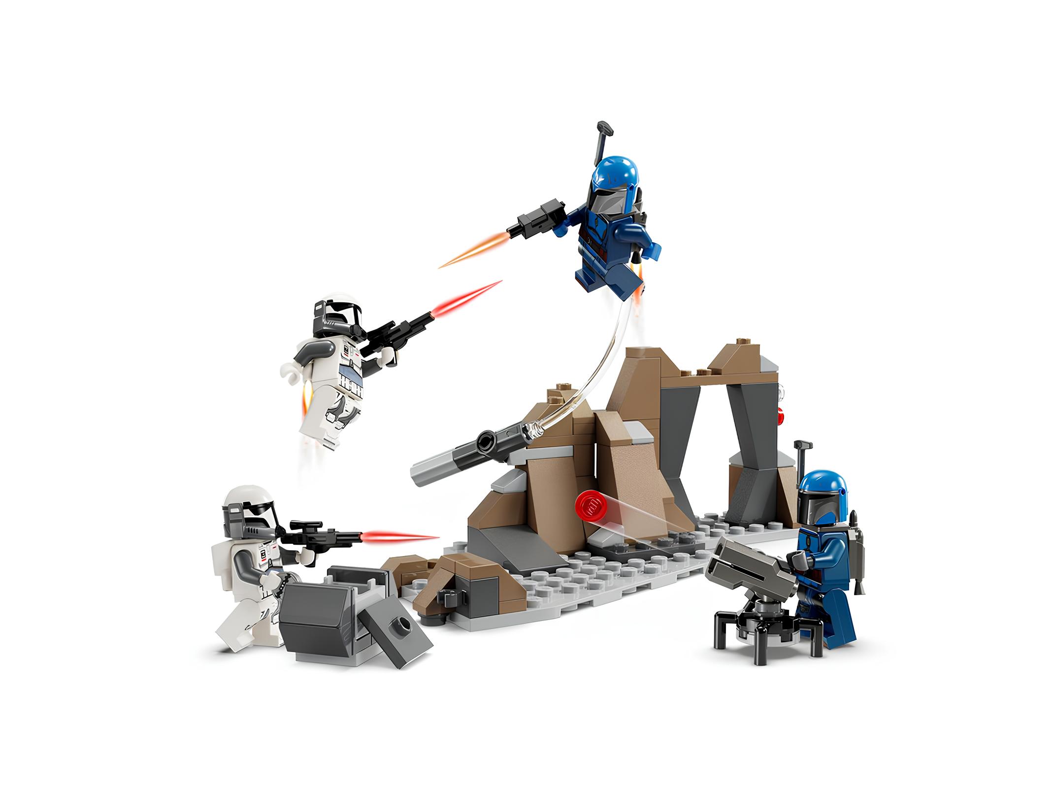 Конструктор LEGO STAR WARS 75373 Засада на боевой отряд Мандалора в  магазине Shop-device