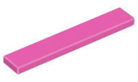 Tile 1 x 6, 6636 Dark Pink U