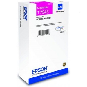 Картридж Epson Magenta Пурпурный картридж повышенной емкости (4k) C13T755340