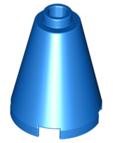 Cone 2 x 2 x 2 - Open Stud, 3942c Blue U
