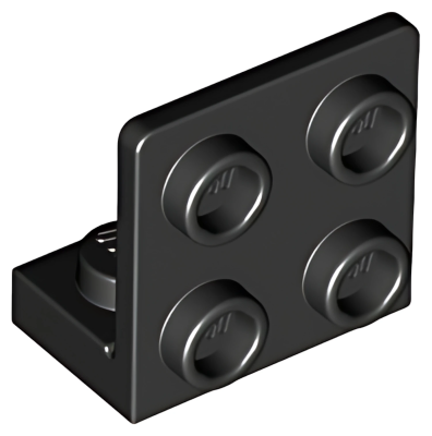 Деталь Lego Скоба Bracket 1 x 2 - 2 x 2 Inverted 99207 Black U