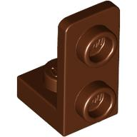Bracket 1 x 1 - 1 x 2 Inverted, 73825 Reddish Brown U