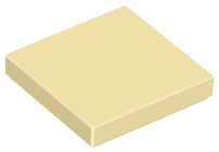 Tile 2 x 2, 3068 Tan N