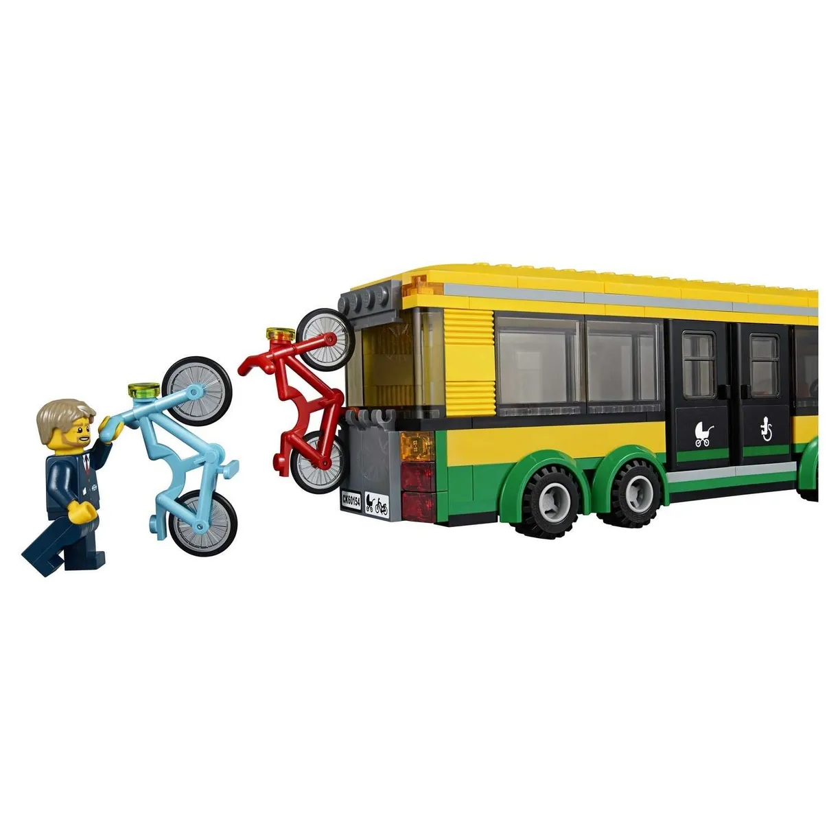 Конструктор LEGO City 60154 Автобусная остановка УЦЕНКА в магазине  Shop-device