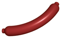 Hot Dog / Sausage, 33078 Dark Red N