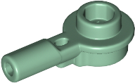 Bar 1L with 1 x 1 Round Plate with Hollow Stud, 32828 Sand Green N