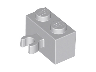Brick, Modified 1 x 2 with Open O Clip Thick (Vertical Grip) 30237b (42925, 95820)