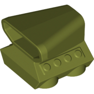 Vehicle, Air Scoop Engine Top 2 x 2, 50943 Olive Green U