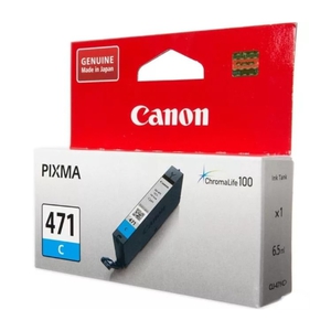 Картридж Canon CLI-471 Cyan голубой 0401C001