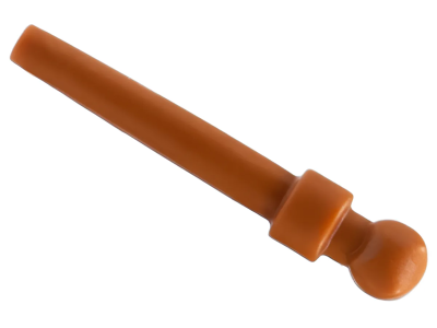 Lego Деталь 36752a Волшебная палочка Minifigure, Utensil Wand U  Dark Orange