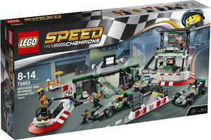 Конструктор LEGO Speed Champions 75883 Mercedes Amg Petronas Formula One Team