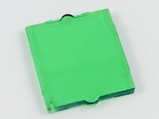 Glass for Window 1 x 2 x 2 Flat Front, 60601 Trans-Green U