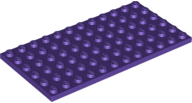 Plate 6 x 12, 3028 Dark Purple N