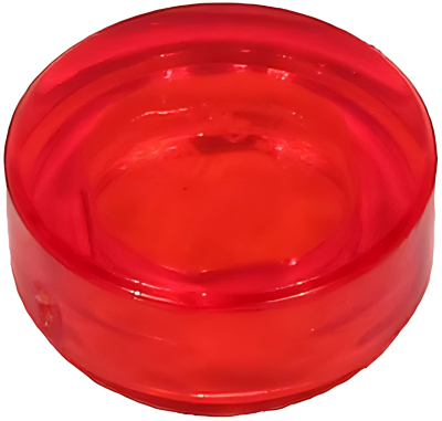 Деталь LEGO Tile, Round 1 x 1 98138 Trans-Red U
