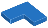 Tile 2 x 2 Corner, 14719 Blue U