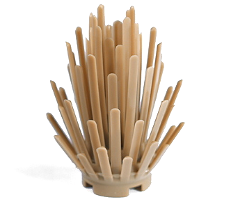 Plant Prickly Bush 2 x 2 x 4, 6064 Dark Tan U