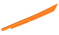 Propeller 1 Blade 10L with Bar (Sword Blade), 98137 Orange U