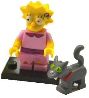 Минифигурка Lego Lisa with Snowball II, Series 2 colsim2-3