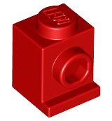 Brick, Modified 1 x 1 with Headlight, 4070 Red U