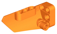 Technic, Panel Fairing # 4 Small Smooth Long, Side B, 64391 Orange N