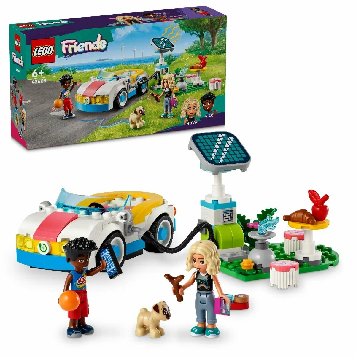 Конструктор LEGO Friends 42609 Электромобиль и зарядное устройство в  магазине Shop-device