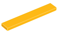 Tile 1 x 6, 6636 Bright Light Orange N