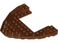 Boat, Bow Brick 10 x 12 x 1 Open, 47404 Reddish Brown U