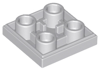 Lego Tile, Modified 2 x 2 Inverted 11203