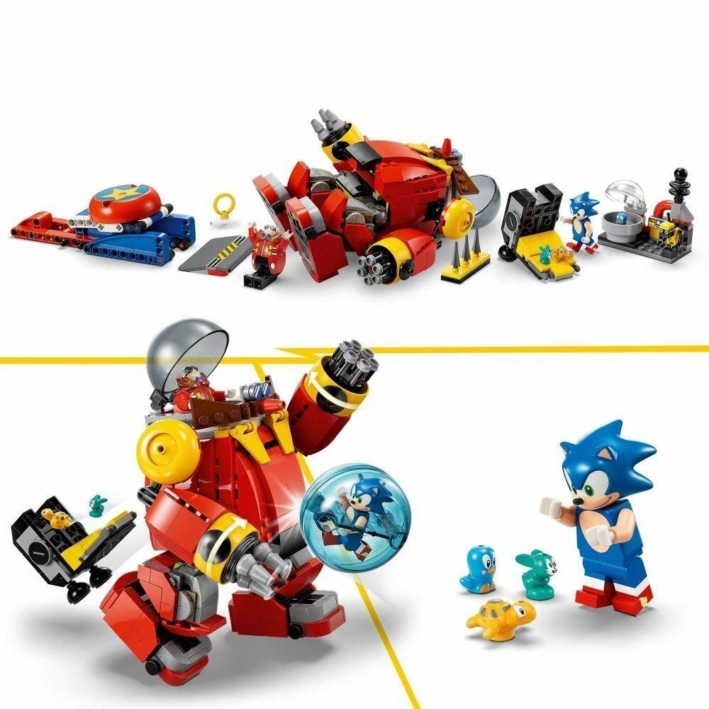 Конструктор LEGO Sonic the Hedgehog 76993 Соник против робота-яйца смерти  доктора Эггмана в магазине Shop-device