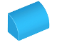 Slope, Curved 1 x 2 with Bottom Stud Holder, 37352  