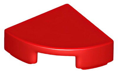 Деталь LEGO Lego Tile, Round 1 x 1 Quarter 25269 (6170390) Red U