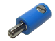 Electric, Connector, 1-Way Male Rounded with Cross-Cut Pin (Banana Plug), 996bc01