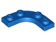 Plate, Round Corner 3 x 3 with 2 x 2 Curved Cutout, 68568  